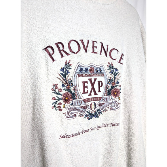 VTG 90s Express Athleisure Embroidered Collegiate Academia Crew Neck Sweatshirt - Picture 3 of 7
